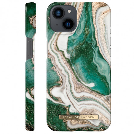 iDeal of Sweden - iPhone 13 Mini Golden Jade Marble