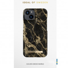 iDeal of Sweden - iPhone 13 Mini Coque Golden Smoke Marble