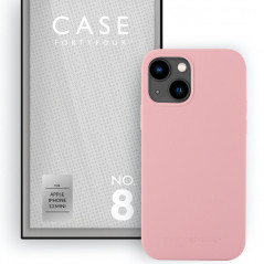 Case FortyFour - iPhone 13 Mini Coque silicone liquide No.8 Rose