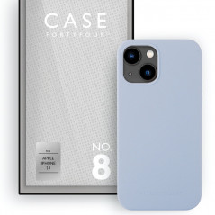 Case FortyFour - iPhone 13 Coque silicone liquide No.8 Lila