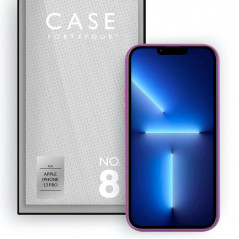 Case FortyFour - iPhone 13 PRO Coque silicone liquide No.8 Violet (Purple)