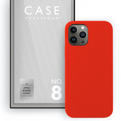 Case FortyFour - iPhone 13 PRO Coque silicone liquide No.8 Rouge