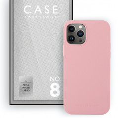 Case FortyFour - iPhone 13 PRO Coque silicone liquide No.8 Rose (rosy pink)