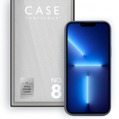 Case FortyFour - iPhone 13 PRO Coque silicone liquide No.8 Bleu foncé (Midnight blue)