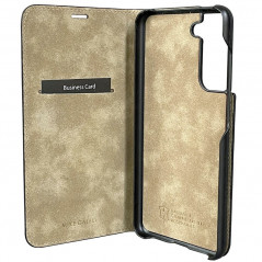 Mike Galeli - Galaxy S21 FE 5G Etui cuir MARC Noir
