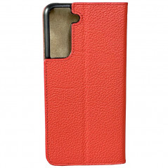 Mike Galeli - Galaxy S21 FE 5G Etui cuir MARC Rouge