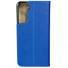 Mike Galeli - Galaxy S21 FE 5G Etui cuir MARC Bleu (true blue)