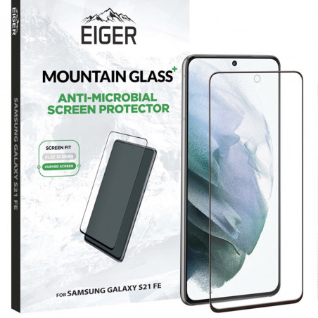 Eiger - Galaxy S21 FE 5G Protection écran MOUNTAIN 3D GLASS PLUS