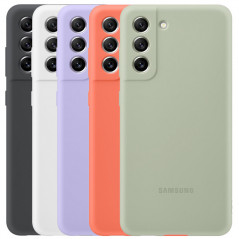 Samsung - Galaxy S21 FE 5G Coque EF-PG990T Silicone doux