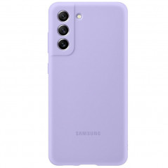 Samsung - Galaxy S21 FE 5G Coque EF-PG990T Silicone doux Lavende