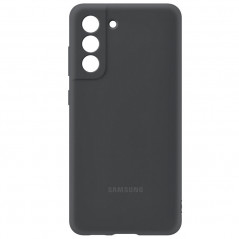 Samsung - Galaxy S21 FE 5G Coque EF-PG990T Silicone doux Noir
