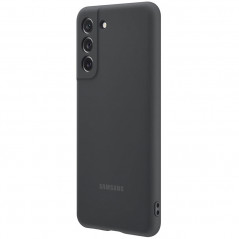 Samsung - Galaxy S21 FE 5G Coque EF-PG990T Silicone doux Noir