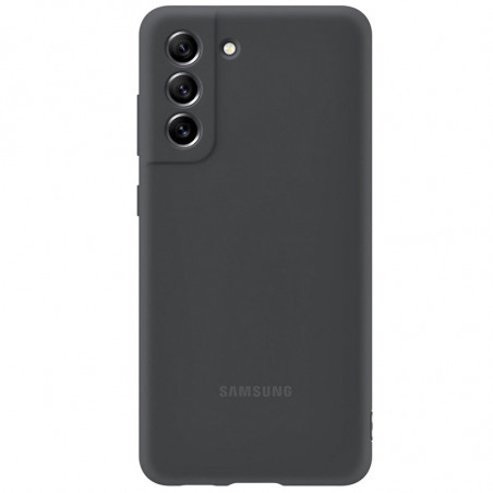 Samsung - Galaxy S21 FE 5G Coque EF-PG990T Silicone doux Noir