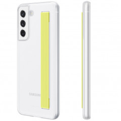 Samsung - Galaxy S21 FE 5G Coque Clear Strap EF-XG990C Clair