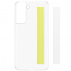 Samsung - Galaxy S21 FE 5G Coque Clear Strap EF-XG990C Clair