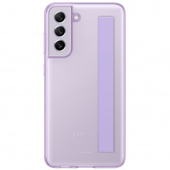 Samsung - Galaxy S21 FE 5G Coque Clear Strap EF-XG990C Lavende