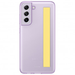 Samsung - Galaxy S21 FE 5G Coque Clear Strap EF-XG990C Lavende