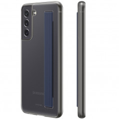 Samsung - Galaxy S21 FE 5G Coque Clear Strap EF-XG990C Noir