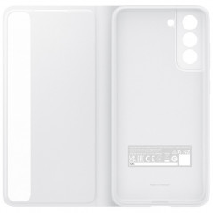 Samsung - Galaxy S21 FE 5G Etui folio Smart Clear view EF-ZG990C Blanc