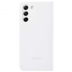 Samsung - Galaxy S21 FE 5G Etui folio Smart Clear view EF-ZG990C Blanc