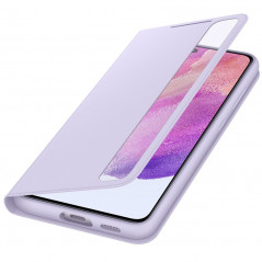 Samsung - Galaxy S21 FE 5G Etui folio Smart Clear view EF-ZG990C Lavende
