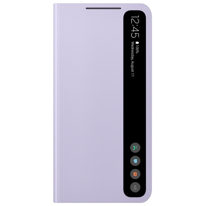 Samsung - Galaxy S21 FE 5G Etui folio Smart Clear view EF-ZG990C