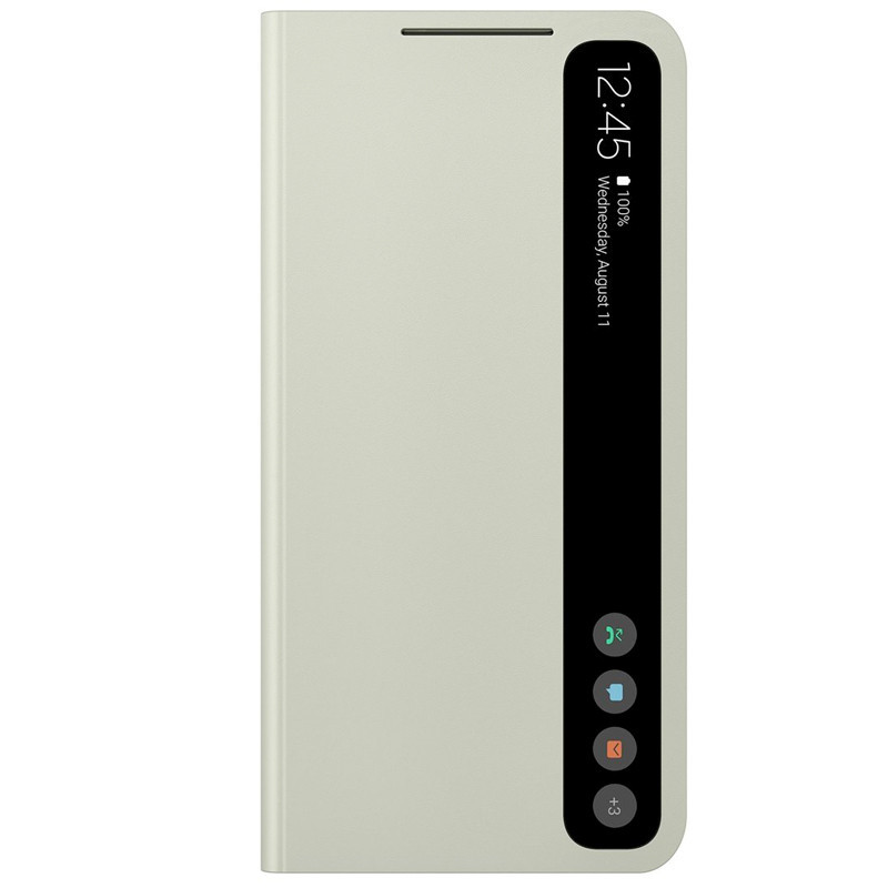 Samsung - Galaxy S21 FE 5G Etui folio Smart Clear view EF-ZG990C