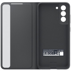 Samsung - Galaxy S21 FE 5G Etui folio Smart Clear view EF-ZG990C Noir