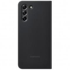 Samsung - Galaxy S21 FE 5G Etui folio Smart Clear view EF-ZG990C Noir