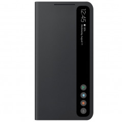 Samsung - Galaxy S21 FE 5G Etui folio Smart Clear view EF-ZG990C Noir