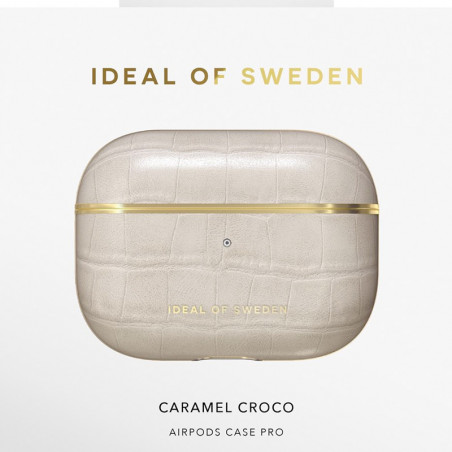 iDeal of Sweden - AirPods Pro Coque Caramel Croco