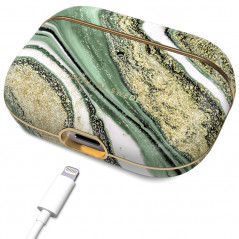 iDeal of Sweden - AirPods Pro Coque Cosmic Green Swirl