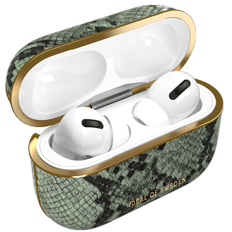 iDeal of Sweden - AirPods Pro Coque Khaki Python
