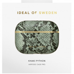 iDeal of Sweden - AirPods Pro Coque Khaki Python