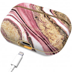iDeal of Sweden - AirPods Pro Coque Cosmic Pink Swirl