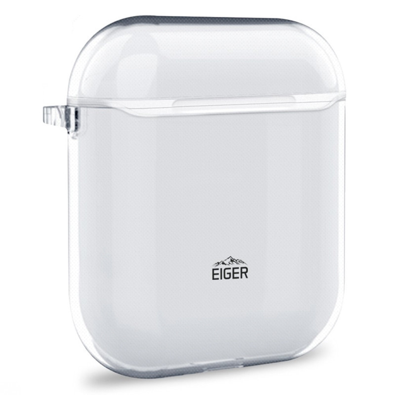 Eiger - AirPods 1 / AirPods 2 Coque GLACIER Transparente