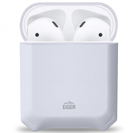 Eiger - AirPods 1 / AirPods 2 Coque NORTH Bleu (Frost Blue)