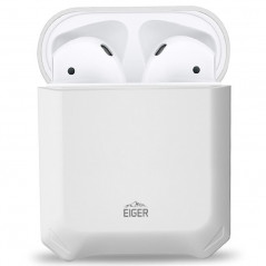 Eiger - AirPods 1 / AirPods 2 Coque NORTH Blanc (Ice White)
