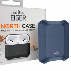 Eiger - AirPods 1 / AirPods 2 Coque NORTH Bleu foncé (Navy Blue)