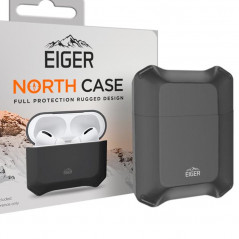Eiger - AirPods 1 / AirPods 2 Coque NORTH Noir (Shadow Black)
