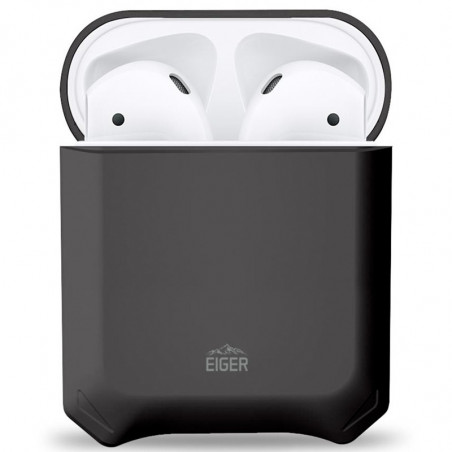 Eiger - AirPods 1 / AirPods 2 Coque NORTH Noir (Shadow Black)