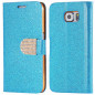 Etui folio Strass Diamant Samsung Galaxy S6