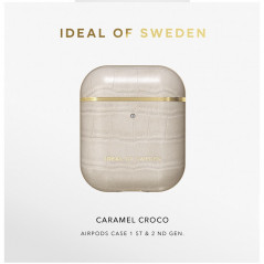 iDeal of Sweden - AirPods 1 / AirPods 2 Coque Caramel Croco