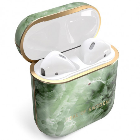 iDeal of Sweden - AirPods 1 / AirPods 2 Coque Crystal Green Sky