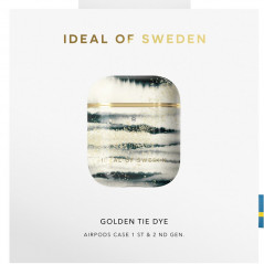 iDeal of Sweden - AirPods 1 / AirPods 2 Coque Golden Tie Dye