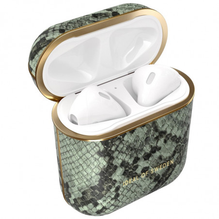 iDeal of Sweden - AirPods 1 / AirPods 2 Coque Khaki Python