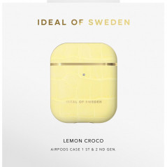iDeal of Sweden - AirPods 1 / AirPods 2 Coque Lemon Croco