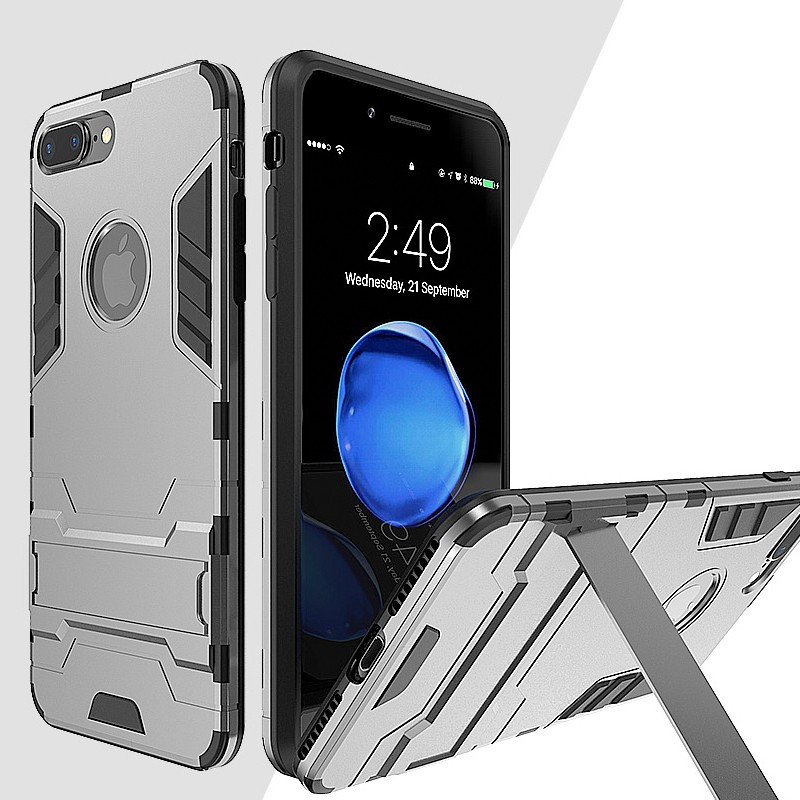 Coque Dual Layer Hybrid avec béquille Apple iPhone 7/8 Plus