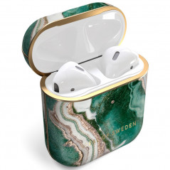 iDeal of Sweden - AirPods 1 / AirPods 2 Coque Golden Jade Marble