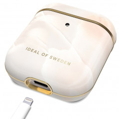 iDeal of Sweden - AirPods 1 / AirPods 2 Coque Rose Pearl Marble